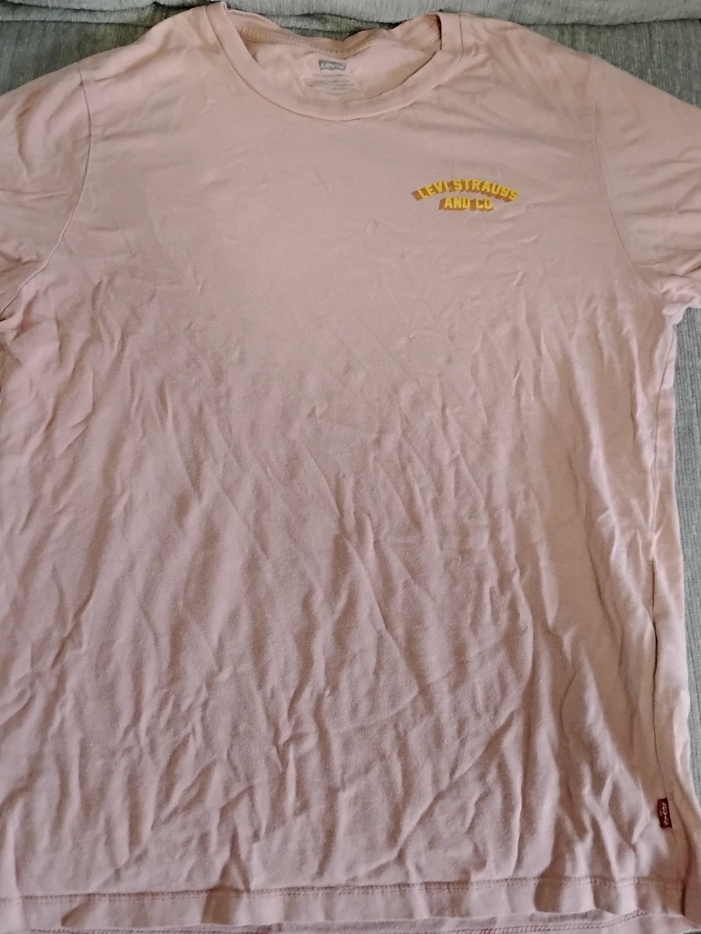 Levi's Pink Short Sleeve Logo Tee